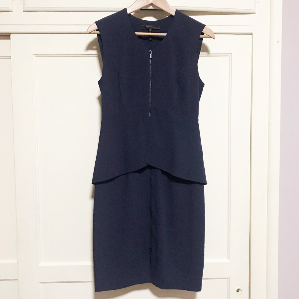 BCBG Ellen Peplum Dress - Picture 2 of 4